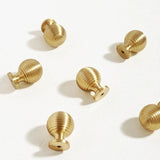 Round Ball Cabinet Handle Single Hole Modern Pull for Drawer Wardrobe Cupboard - 28mm - Extra Image