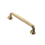 Nordic Gold Cabinet Handle Simple Light Luxury Drawer Door Pull Wardrobe Handle - Square-31mm - Low Angle