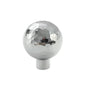Single Hole Cabinet Handle Drawer Pull 25/27mm Hammer Silver Simple Door Handle - 25mm