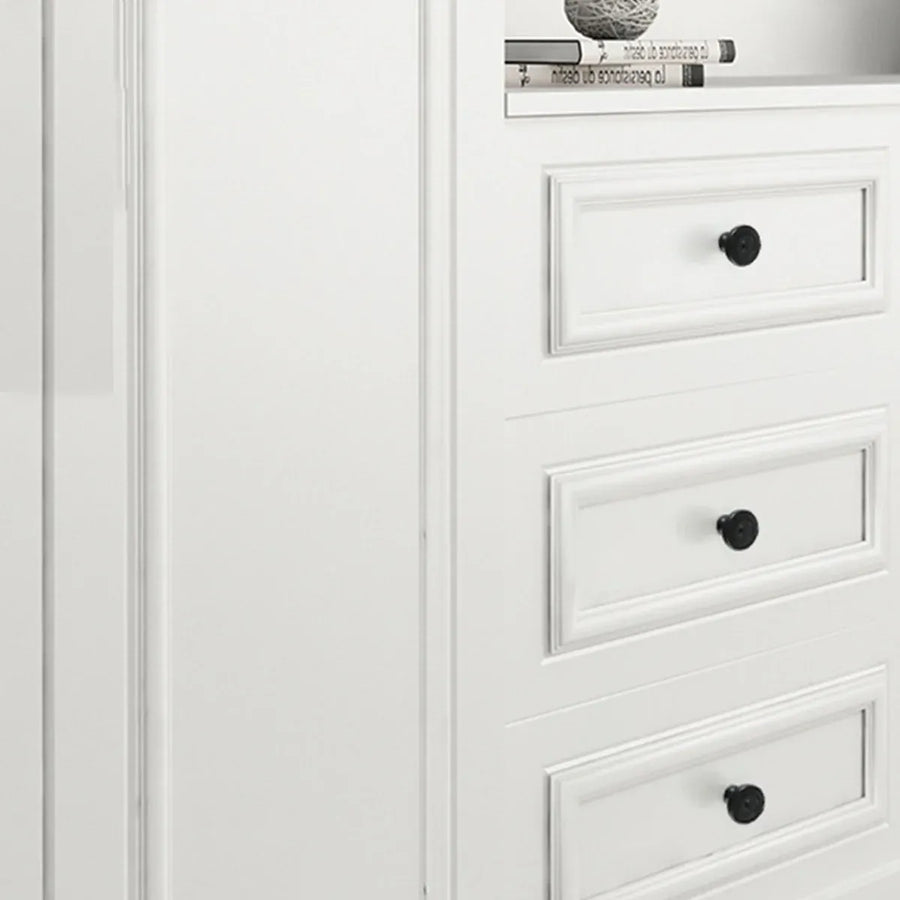 Simple Cabinet Handle Single Hole Modern Drawer Pull for Closet Door Cupboard - Black