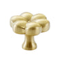 Brass Cabinet Handle Bucolic Style Creative Pull for Wardrobe Drawer Cupboard - Brass