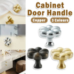 Brass Cabinet Handle Bucolic Style Creative Pull for Wardrobe Drawer Cupboard - Brass