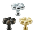 Brass Cabinet Handle Bucolic Style Creative Pull for Wardrobe Drawer Cupboard - Brass