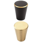 Modern Simple Cabinet Handle Single Hole Drawer Pull for Wardrobe Door Furniture - Copper