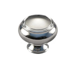 Pure Copper Wardrobe Handle Bright Silver Round Ball Egg Shaped Drawer Pull - Round