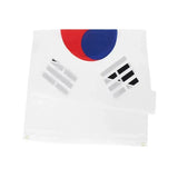 Large South Korea Flag Heavy Duty Outdoor Korean 90 X 150 CM - 3ft x 5ft - Side View