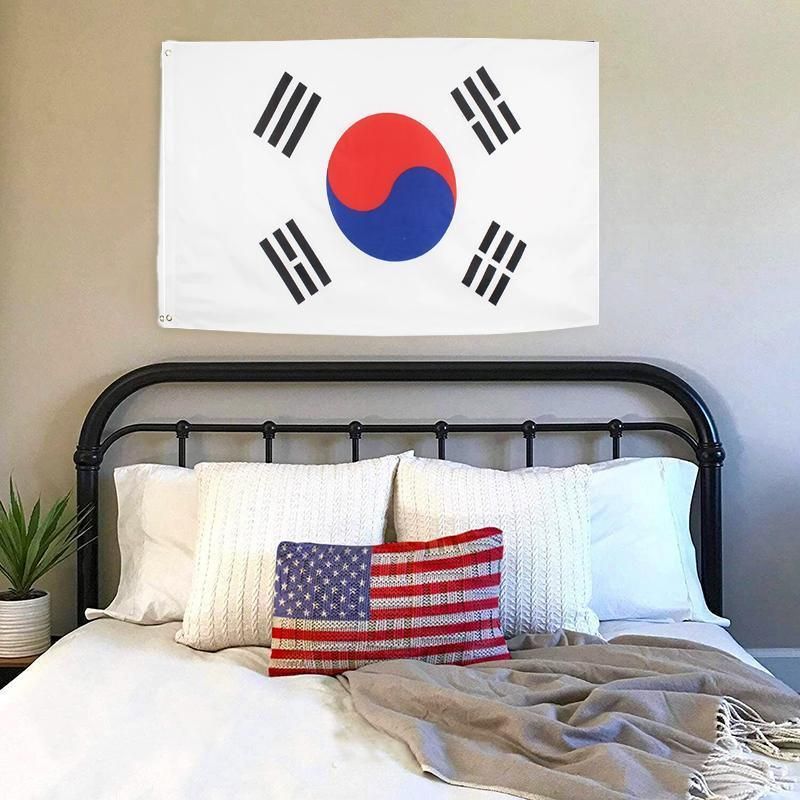 Large South Korea Flag Heavy Duty Outdoor Korean 90 X 150 CM - 3ft x 5ft