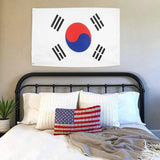 Large South Korea Flag Heavy Duty Outdoor Korean 90 X 150 CM - 3ft x 5ft - Close-Up Angle