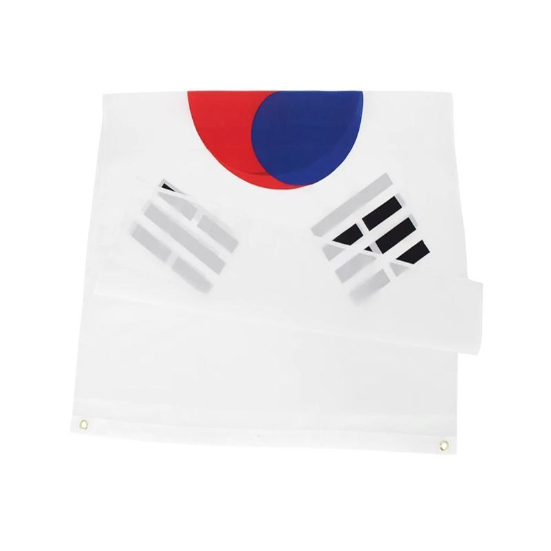 Large South Korea Flag Heavy Duty Outdoor Korean 90 X 150 CM - 3ft x 5ft