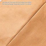 3pcs Washable Kraft Paper Storage Bag for Kitchen Desktop Refrigerator Organizer - L-Square - Low Angle