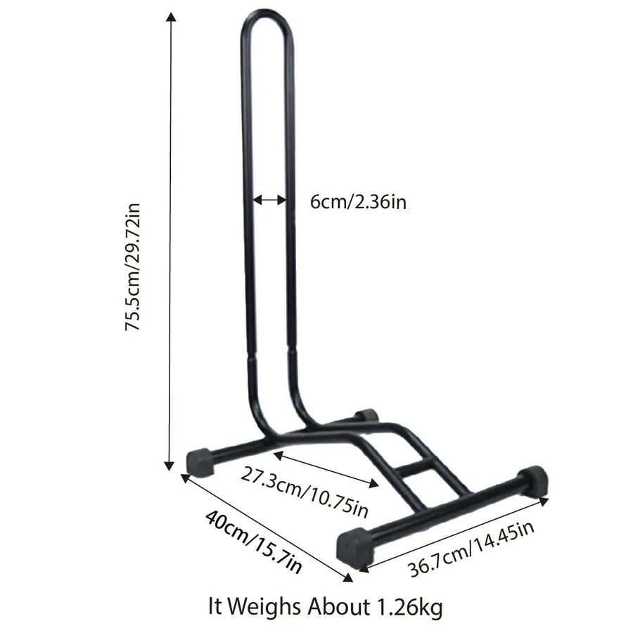 Adjustable Bicycle Parking Stand Plug-in Bike Rack for Mountain Road Bikes