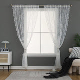 Elegant Lace Curtain Bedroom Window Door Screen Privacy Window Decor - 75*100cm