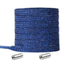 No Tie Locked Elastic Shoelace Shoe Lace Lazy Laces Sneakers Sports - NO.21 Royal Blue