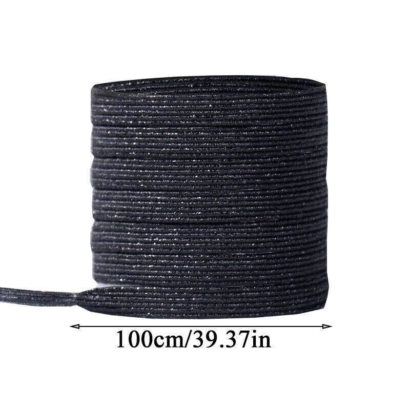 No Tie Locked Elastic Shoelace Shoe Lace Lazy Laces Sneakers Sports - NO.21 Royal Blue