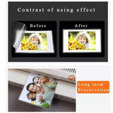 100 Pack A4 Laminator Laminating Pouches Laminate Sheets 80 micron 22x 30.7mm - Side View