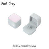 10X Flannel Ring Jewelry Earring Ring Jewelry Boxes Exquisite Gift Organizer - Apricot
