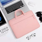 15inch Laptop Sleeve Carry Case Cover Bag For Macbook Air/Pro Hp Notebook - Dark Grey - 45-Degree Angle