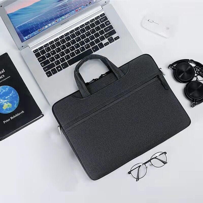 15inch Laptop Sleeve Carry Case Cover Bag For Macbook Air/Pro Hp Notebook - Dark Grey