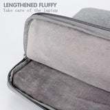 15inch Laptop Sleeve Carry Case Cover Bag For Macbook Air/Pro Hp Notebook - Dark Grey