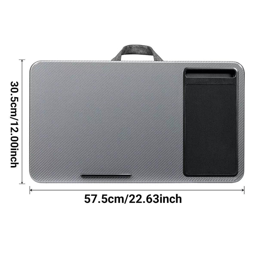 Portable Lap Desk with Cushion, Mouse Pad and Phone Slot, 1 Piece