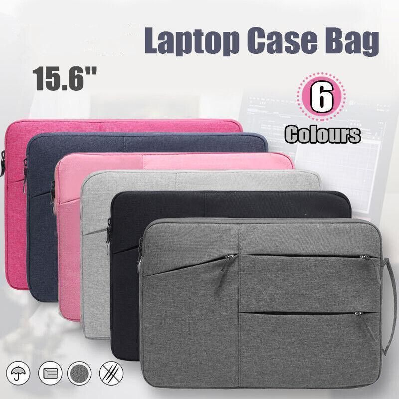 Laptop Sleeve Travel Bag Carry Case For Macbook Air Pro 15.6inch - Navy