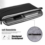 Laptop Sleeve Travel Bag Carry Case For Macbook Air Pro 15.6inch - Navy
