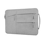 Laptop Sleeve Travel Bag Carry Case For MacBook Air Pro For 12.9”-13.3” - Light Grey