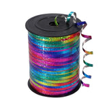 400m Glitter Laser Ribbon for Balloons Birthday Party Banners Pull String Tie - Front View