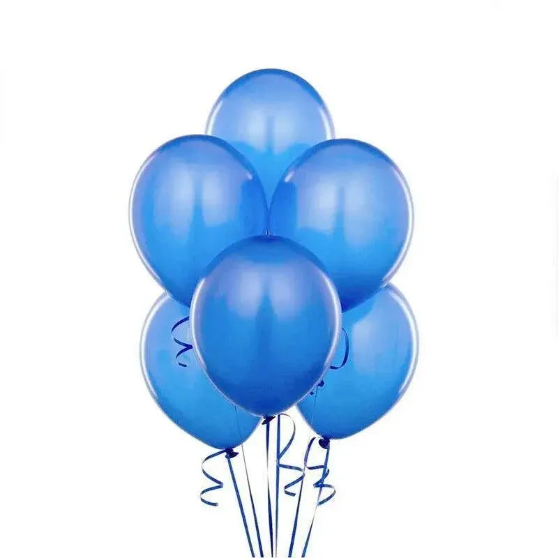 Latex Balloons 10 Inch for Birthday Party Wedding Event Decoration 10PCS Set - Rose Red