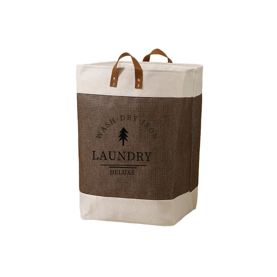 Large Capacity Foldable Clothes Storage Basket Durable Space-Saving Easy To Use