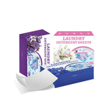 Laundry Tablets Set Portable Cleaning Pods Concentrated for Household Washing - Flax - Front View