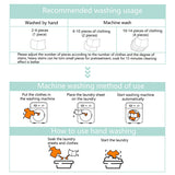 Laundry Tablets Set Portable Cleaning Pods Concentrated for Household Washing - Flax - Top-Down View
