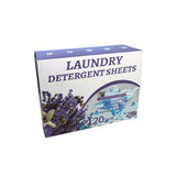 Laundry Tablets Set Portable Cleaning Pods Concentrated for Household Washing - Flax - Close-Up Angle