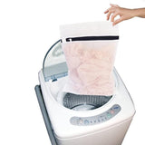 Essential Travel Wash Bag Set for Delicate Clothing – 4 Pack Mesh Bags - 45-Degree Angle