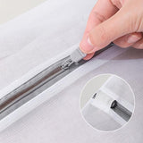 5pcs Zipper Mesh Laundry Bags Set Clothes Washing Organiser for Delicates - Grey - Extra Image