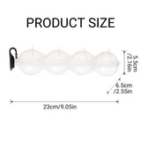 2X Large Ice Ball Maker Cube Tray Big Silicone Mold Sphere Whiskey Round Mould