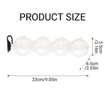 2X Large Ice Ball Maker Cube Tray Big Silicone Mold Sphere Whiskey Round Mould