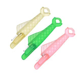 5PCS Plastic Needle Threader Tool for Sewing Machine Quick Lead Garment Sewing - Green - Front View