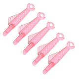 5PCS Plastic Needle Threader Tool for Sewing Machine Quick Lead Garment Sewing - Pink