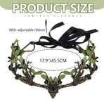 Crown Mori Leaf Hair Bands Floral Wreath Headdresses Wedding Party Accessories