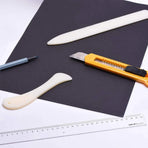 5Sets Leather Shaping Knife DIY Crimping Tool Trimmer Sealing Edge Cutter Kit