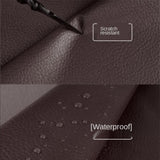 2X Self Adhesive Leather Repair Patches Kit for Sofa Couch Auto Interior Use - Dark Grey