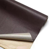 2X Self Adhesive Leather Repair Patches Kit for Sofa Couch Auto Interior Use - Khaki - Extra Image