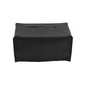 Large Size Tissue Box Dispenser Paper Holder Napkin Case Pu Leather Cover - Black