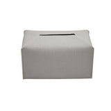 Large Size Tissue Box Dispenser Paper Holder Napkin Case Pu Leather Cover - Black - Extra Image