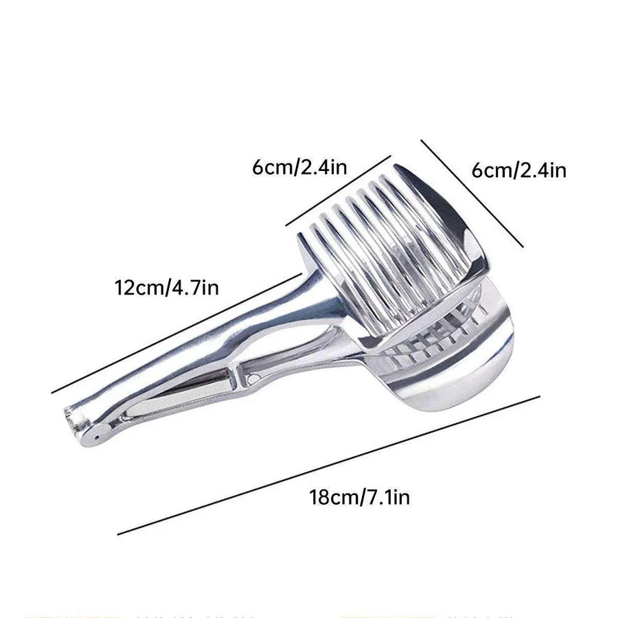 Multifunctional Lemon Tomato Fruit Slicer Cutter Tool with Handle for Household