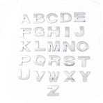A-Z Alphabet Letters Car Sticker Self Adhesive Auto Badge Emblem 3D Chrome Good - Number 3