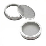 Seed Sprouting Lids Tools Strainer Screen Kits For Wide Mouth Mason Canning Jar - 1SET - Close-Up Angle
