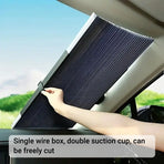 Retractable Folding Sunshade Car Curtain Blackout Window Shade Vehicle Sun Block