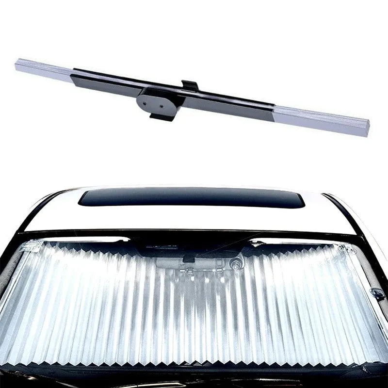 Retractable Folding Sunshade Car Curtain Blackout Window Shade Vehicle Sun Block